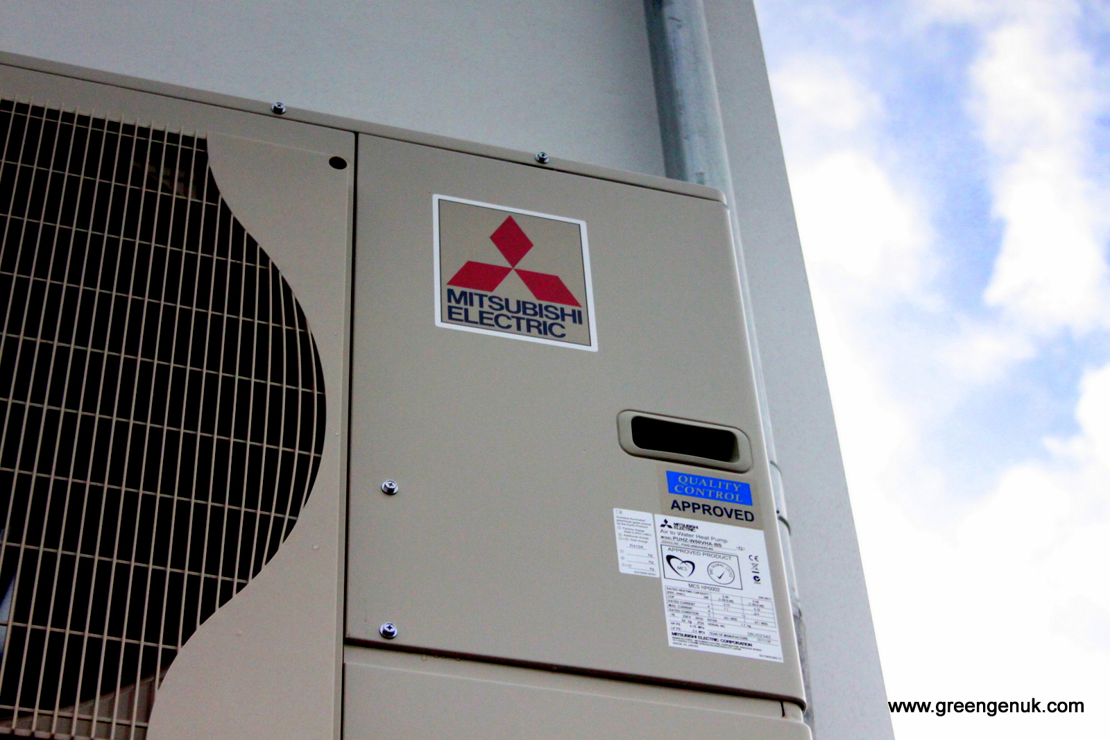 Heat pumps for business - a commercial heat pump installation