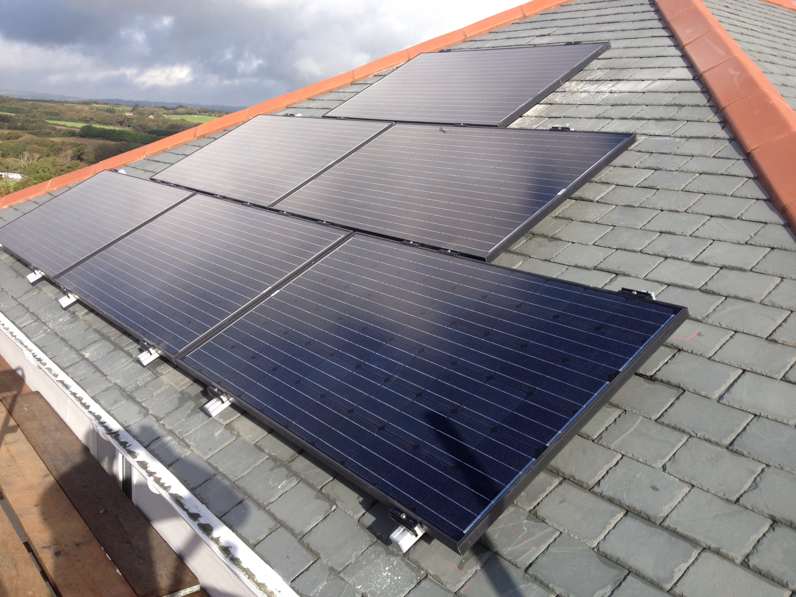 A 1.59kW Canadian Solar PV system installed in Mawgan, Cornwall