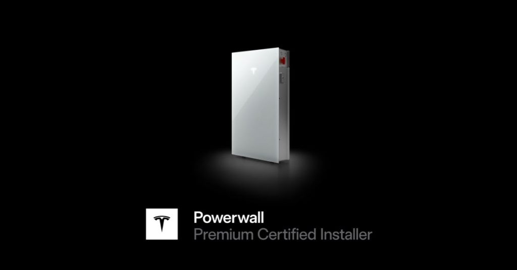 Tesla Premium Certified Installer logo – GreenGenUK Cornwall & Devon